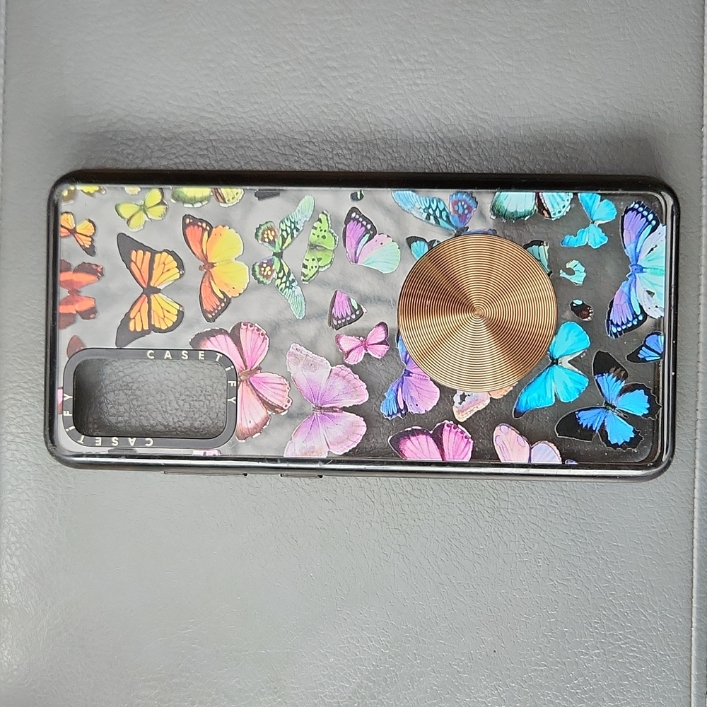 Samsung Galaxy S20 FE Casetify Butterfly Case with Popsocket